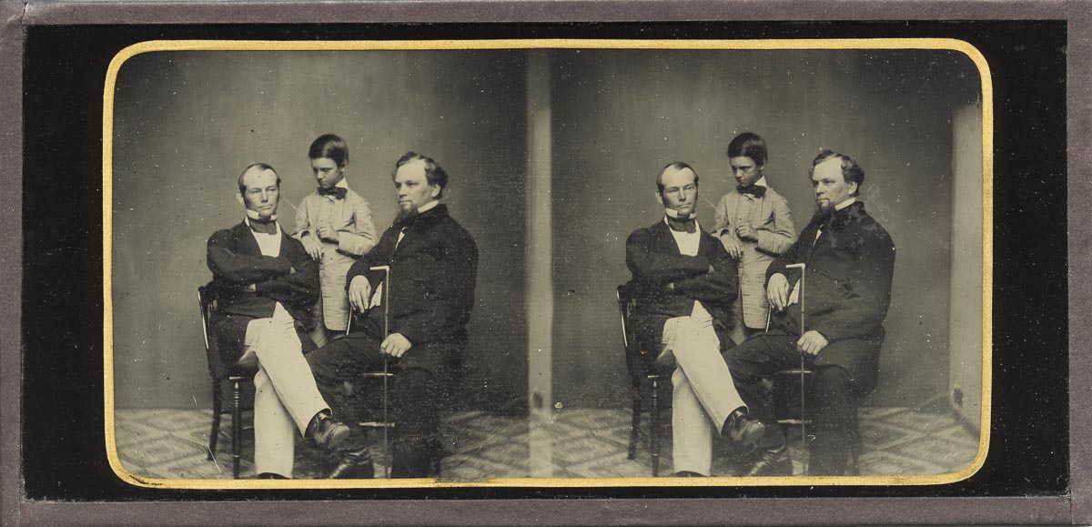 Ambrotype 8.5 x 17, c. 1870