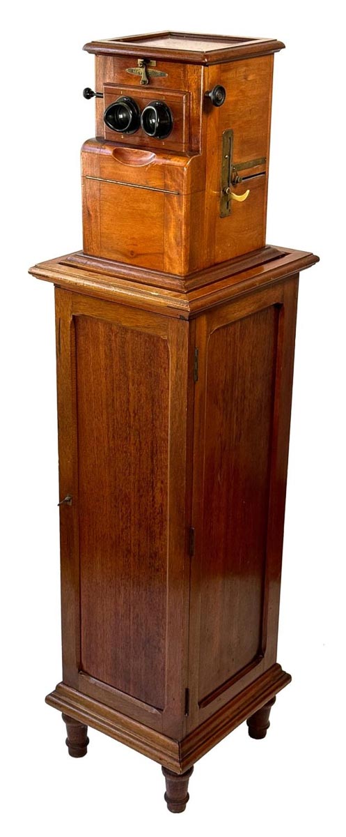 Column cabinet with Planox Stéréoscope Magnétique