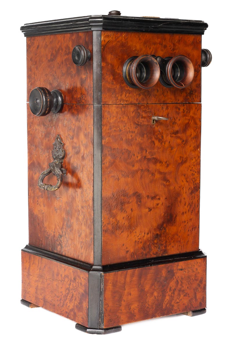 Chain-based stereoscope 6 x 13, Mattey, France, c. 1910