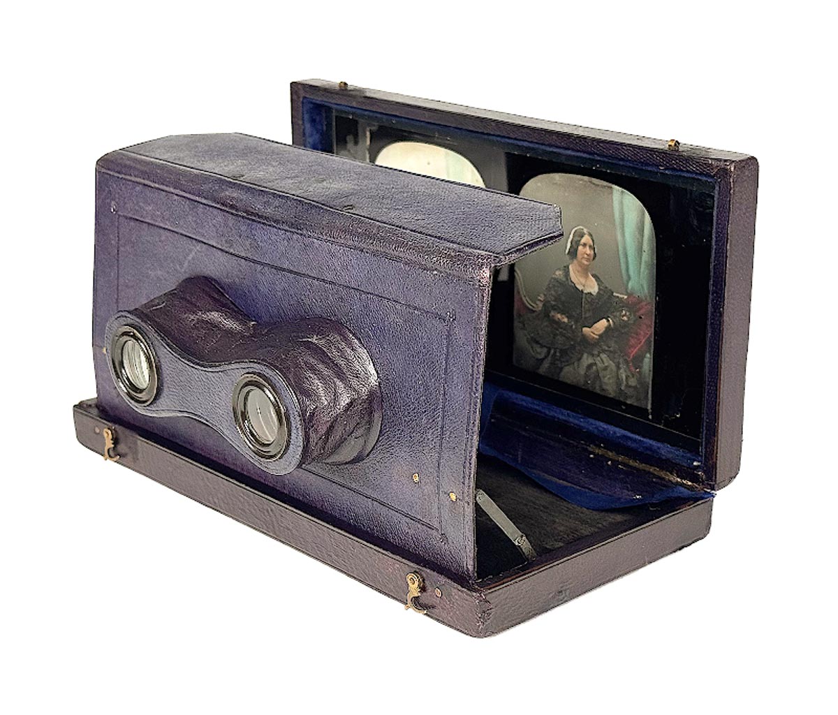 Claudet viewing case Claudet viewing case