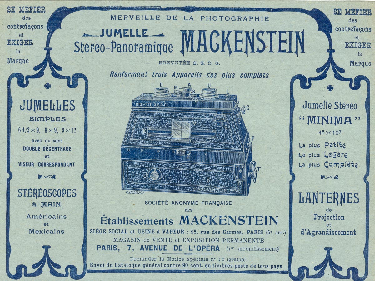 Mackenstein advertisement 1902