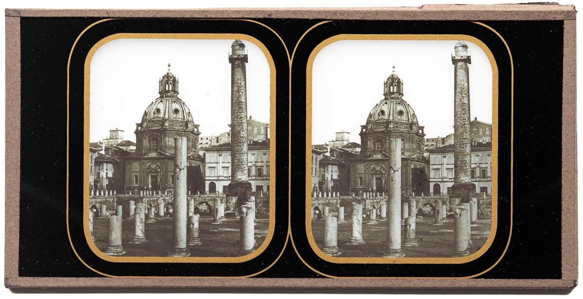 Glass stereoview by Claude-Marie Ferrier - Stereoscopy