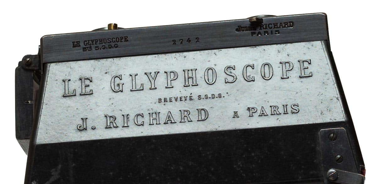 Glyphoscope Modèle 1 - Jules Richard