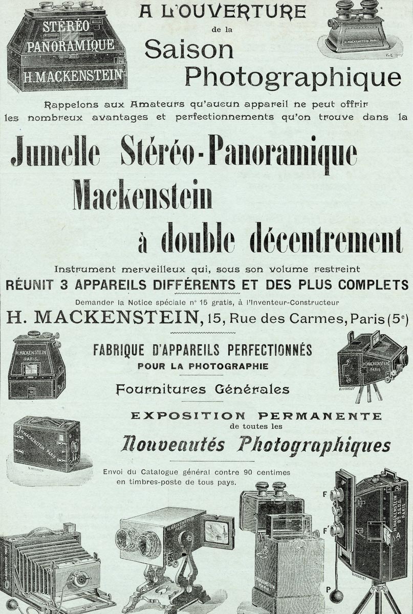 Mackenstein advertisement