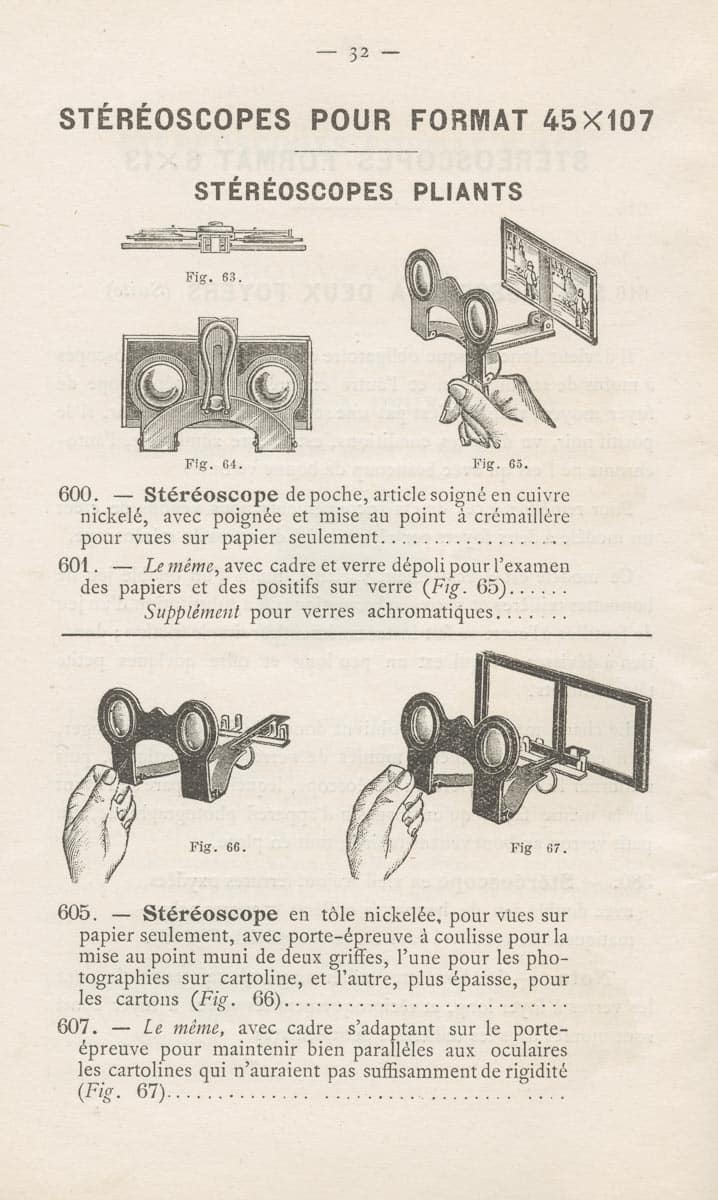 Stéréoscopes 1922 - Mattey