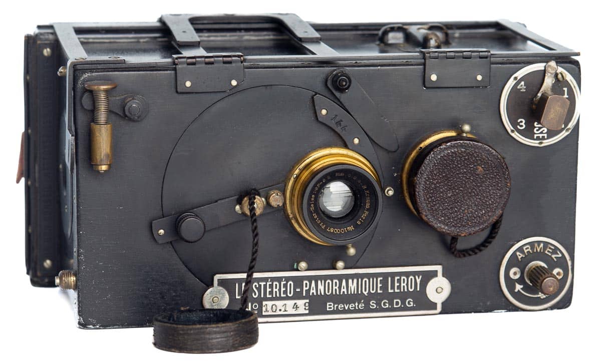 Stéréo-Panoramique Leroy stereo camera - Lucien Leroy